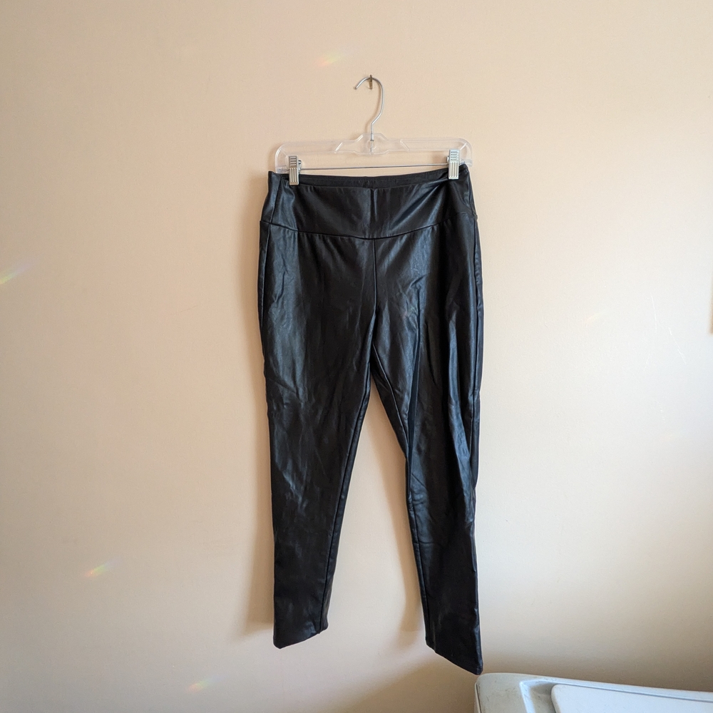Kendall & Kylie Black Faux Leather Leggings